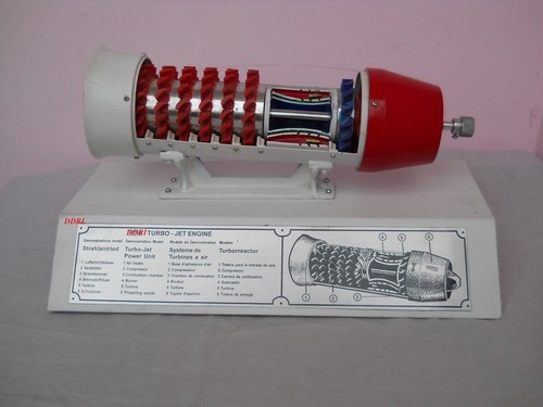 Gas turbine turbojet engine - gas, turbine-turbojet