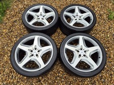 Genuine Mercedes GL63 AMG 21" Alloy wheels 5x112 W166 GL ML A1664012602