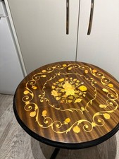 Vintage Italian Marquetry Side