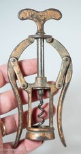 Rare Antique James Heeley A1 Double Lever Corkscrew Lovely Copper Finish