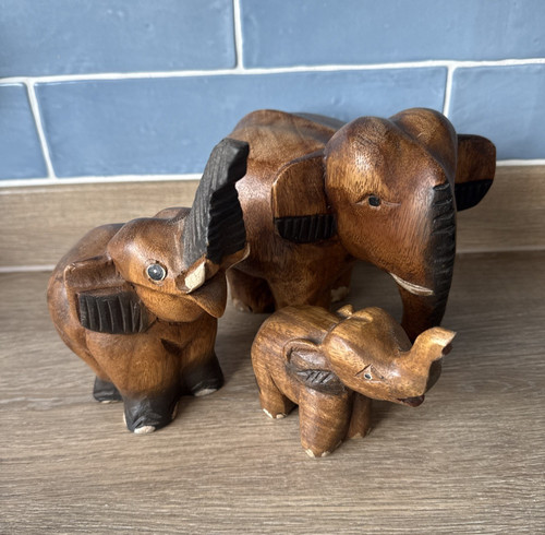 Vintage hand carved wooden - vintage,