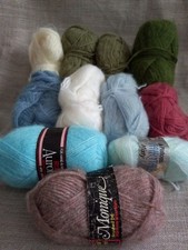 knitting/crochet yarn cone Mohair look 430gr