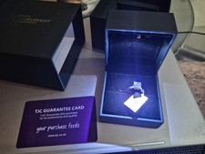 Brand New Luxuriant Lab Grown 2CT Diamond Ring In A 950 Platinum Band - Size L 