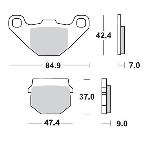 Moto master ceramic - ceramic, pads