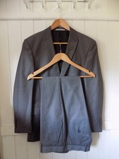 mens SKOPES GREY SUIT SIZE 38"R CHEST 30" WAIST 31" LEG