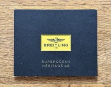 Genuine Breitling Superocean Heritage 46 - Instruction Booklet