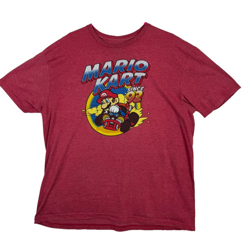 Mario kart shirt - men's, xl