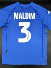   Paolo Maldini Signed Italy 2000/2001 Home Shirt 