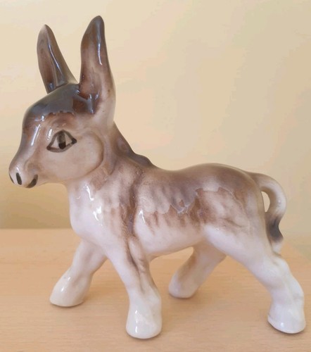 Donkey figurine vintage - donkey,