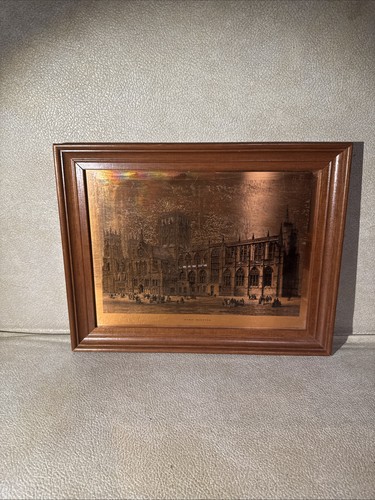 York minster copper etched - york,