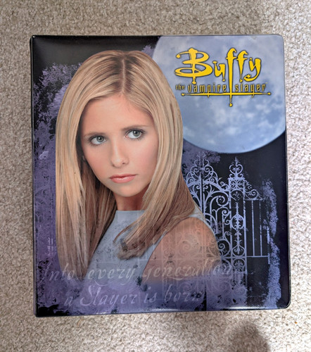 Buffy the vampire - vampire, card