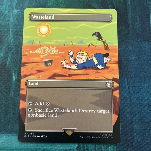 Mtg english wasteland - english,
