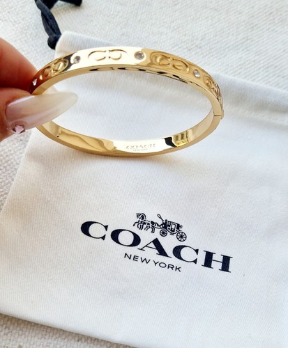 Coach gold toned kissing - 🌼,