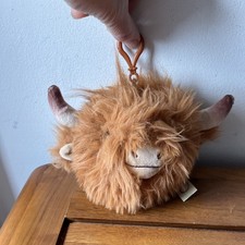 Highland Cow Bag Charm Soft