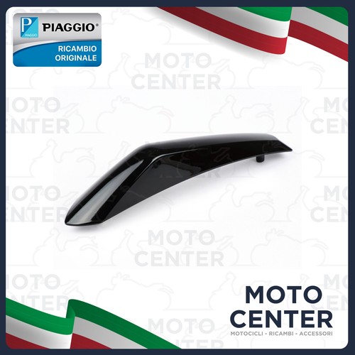 Glossy black fender - black, piaggio