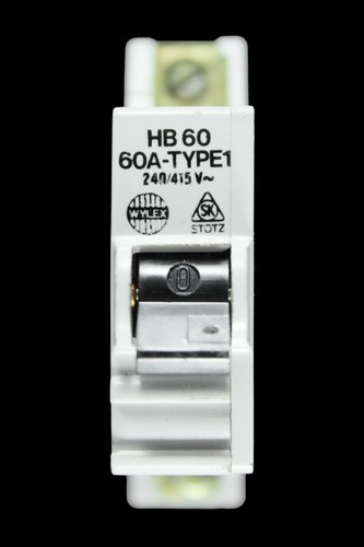 Wylex type mcb - m6, circuit