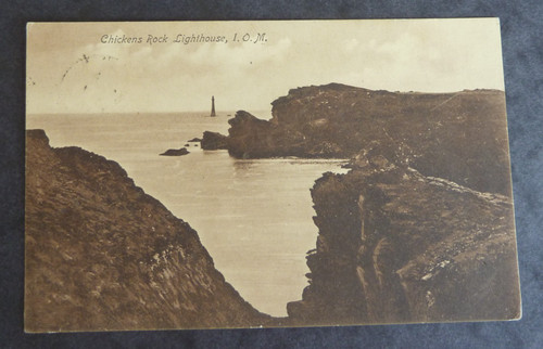 Chickens rock lighthouse - chickens, lighthouse,