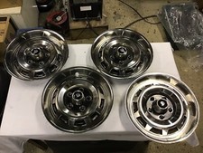 Daimler Sovereign XJ Series 3 XJ6 Stainless Steel Hubcaps Wheel Trims 15” 