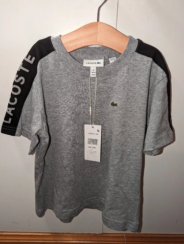 Lacoste kids grey shirt age - kids, t-shirt