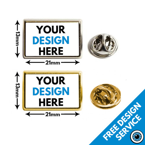 13x21mm custom lapel - 13x21mm, pin