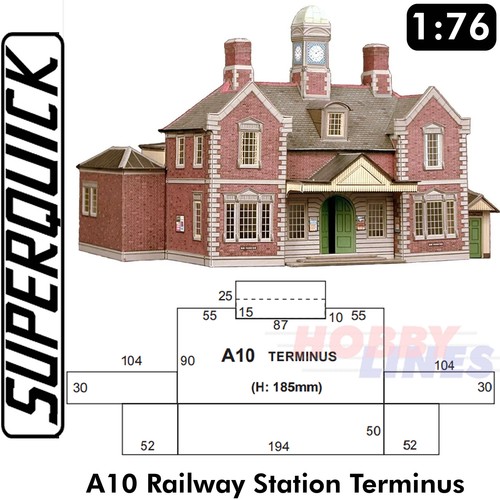 Terminus station scale oo - 1:76,