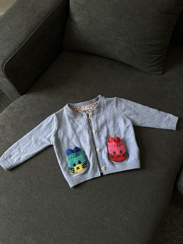 Next baby grey knit - next, cotton