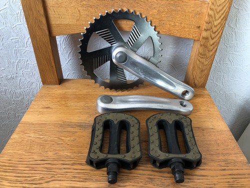 Raleigh chopper mk3 crank set - raleigh,