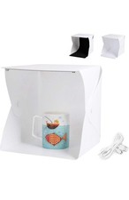 Light Box 9x9 inch Portable Photo Studio Mini Foldable Tent Photography Backdrop
