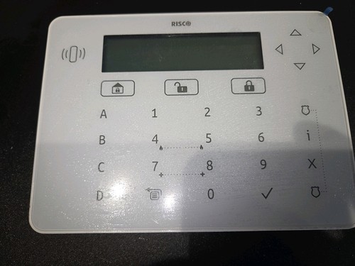Risco elegant keypad white - risco,