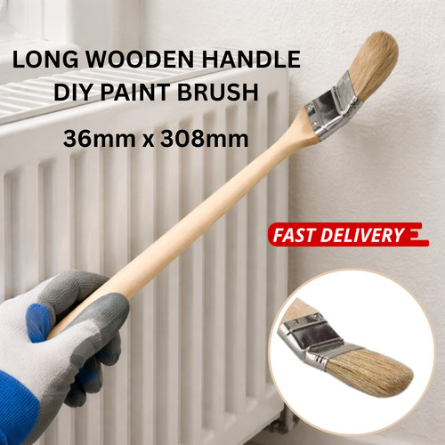 Long wooden diy radiator - radiator, paint