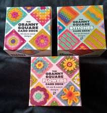 GRANNY SQUARE CARD DECKS -