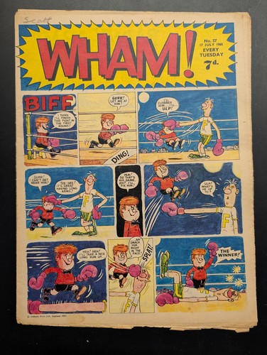 Wham comic 17th july - comic, no