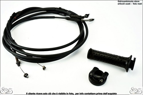 Accelerator with cables and