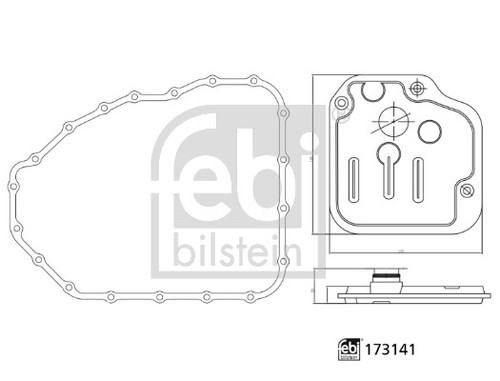 Febi bilstein 173141 hydraulic - febi,