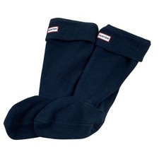 HUNTER Black Fleece Welly