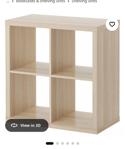 Ikea kallax 2x2 - 2x2, freestanding