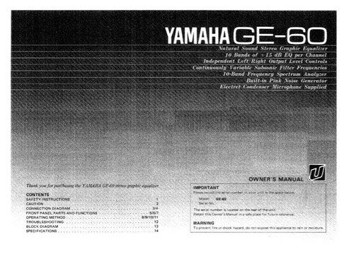 Yamaha stereo graphic - yamaha,