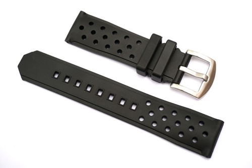 22mm vulcanized rubber watch - 22mm,