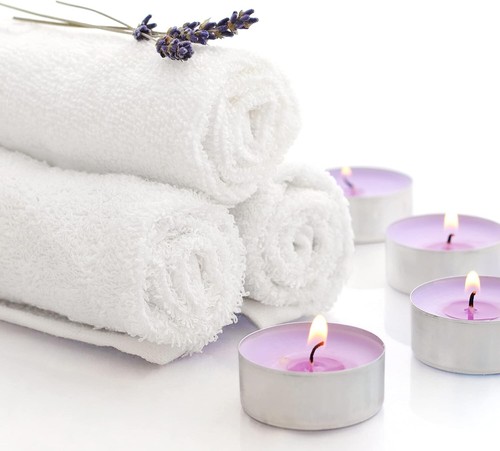 6pc salon white - pk/6pc, towels