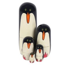 Penguin russian doll - russian,
