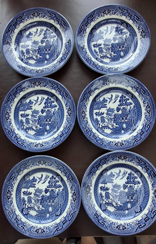 Churchill england blue willow - churchill,