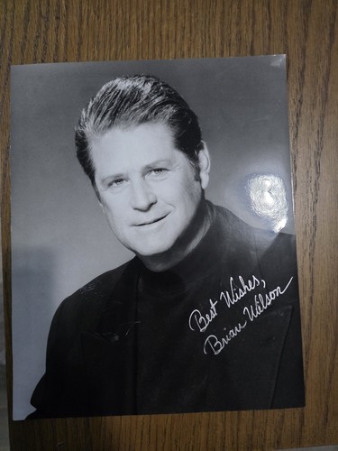 Brian wilson signed - wilson, photo