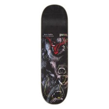 Creature VX Raffin Mortem Skateboard Deck Black Silver 8.6"