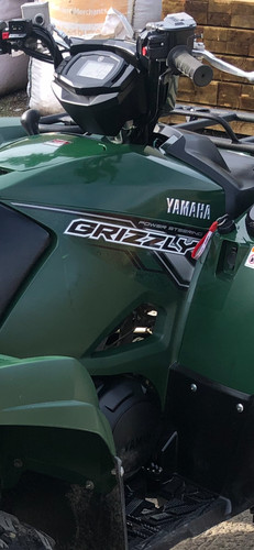 Yamaha grizzly decals - yamaha, 700
