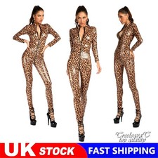 Women's Sexy-Bodysuit Leopard