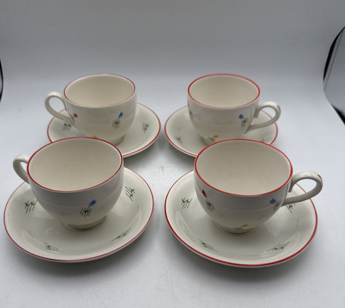 Burleigh mugs and saucers - mugs,