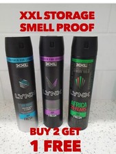 Lynx xxl Stash can  secret stash stash box pill box BUY 2 GET1 FREE Smell Proof