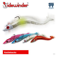 Sidewinder Rattlebacks Jig Head Sandeels - Cod Bass Pollock Sea Fishing Lures