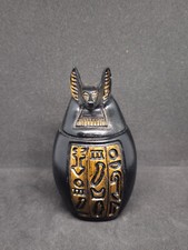 Egyptian Canoe Vase - Stunning Art Piece Reflecting the History of the Pharaohs