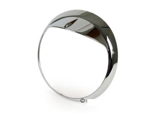 Chrome headlight trim vespa - headlight,